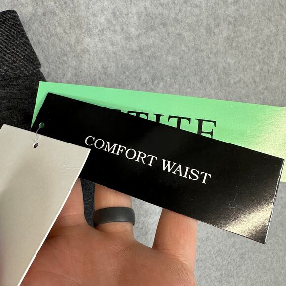 89th + Madison Pants Womens Size PM Charcoal Heather Gray Pull On Ankle Comfort - Picture 5 of 13